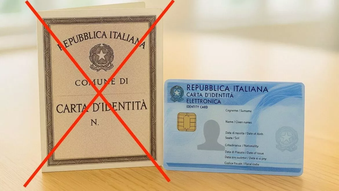 Scadenza carte d’identità cartacee